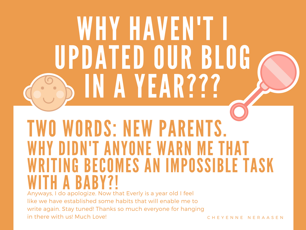 Why haven't I updated our blog in a year___